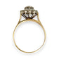 GOLD DEAL | FLASH SALE 18ct (18K) Gold Luxurious Diamond 0.29ct Cluster Ring Valuation $2,990