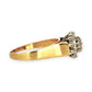 GOLD DEAL | FLASH SALE 18ct (18K) Gold Luxurious Diamond 0.29ct Cluster Ring Valuation $2,990