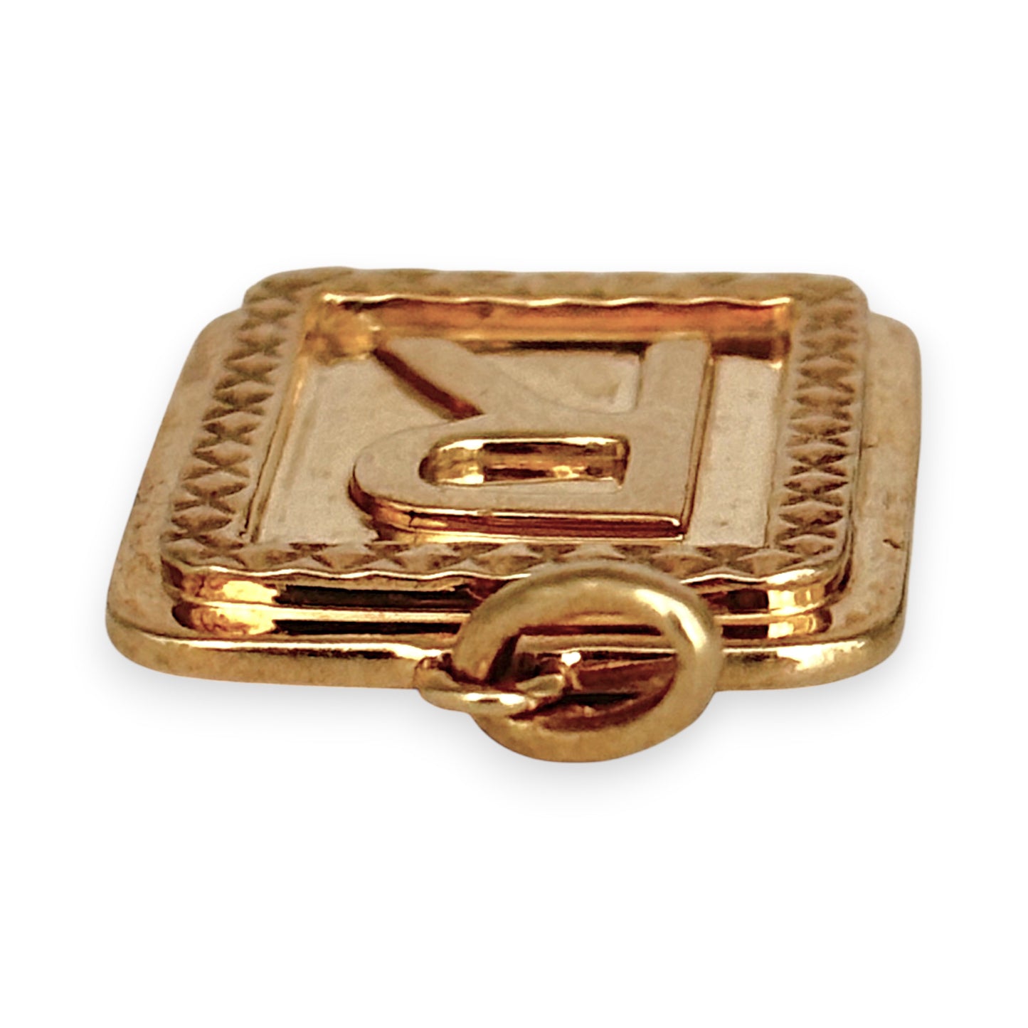 NZGD | 9ct Gold Radiant Initial “R” Pendant
