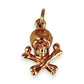GOLD DEAL | 9K (9ct) Gold Rogue Skull Emblem Pendant/Charm