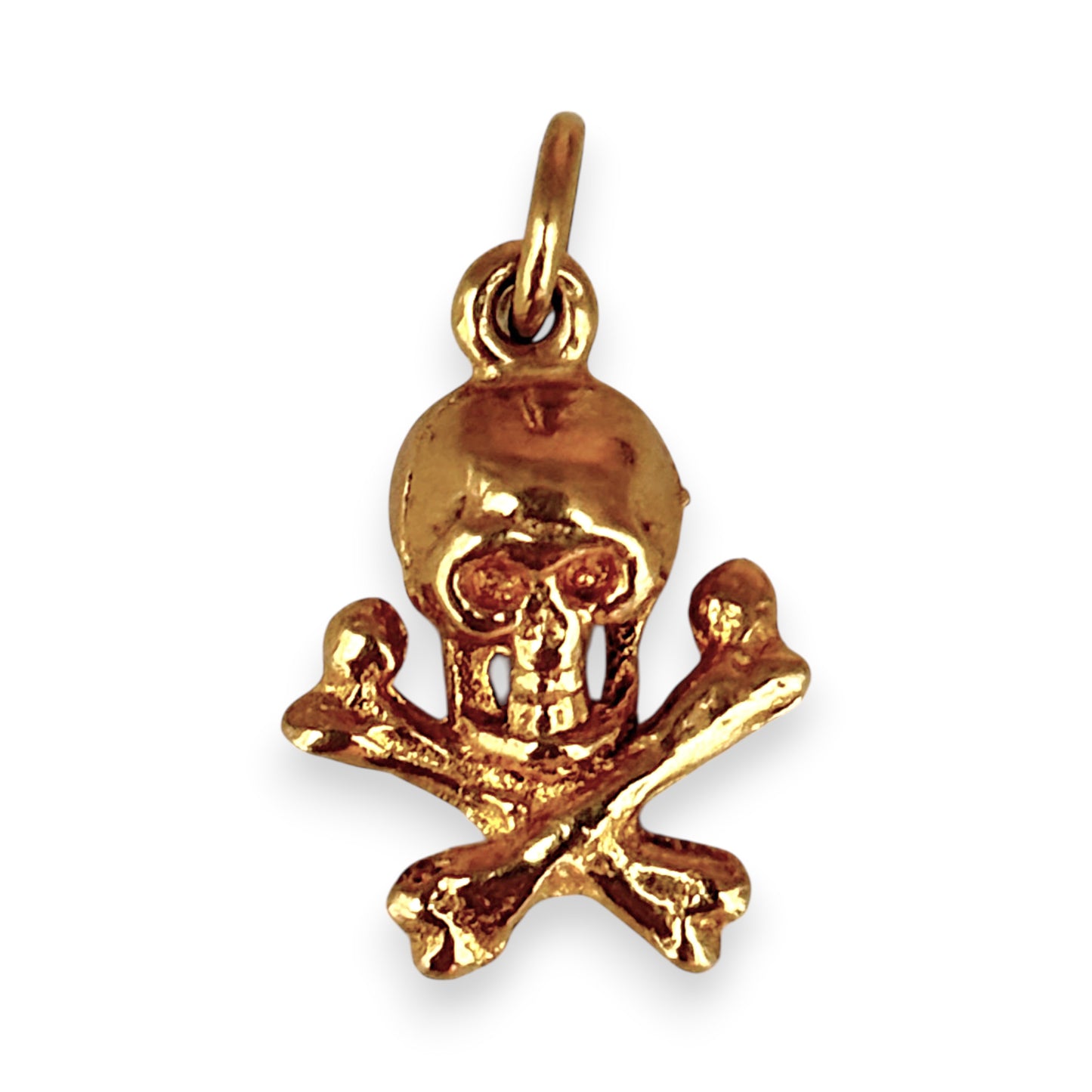 GOLD DEAL | 9K (9ct) Gold Rogue Skull Emblem Pendant/Charm