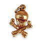 GOLD DEAL | 9K (9ct) Gold Rogue Skull Emblem Pendant/Charm