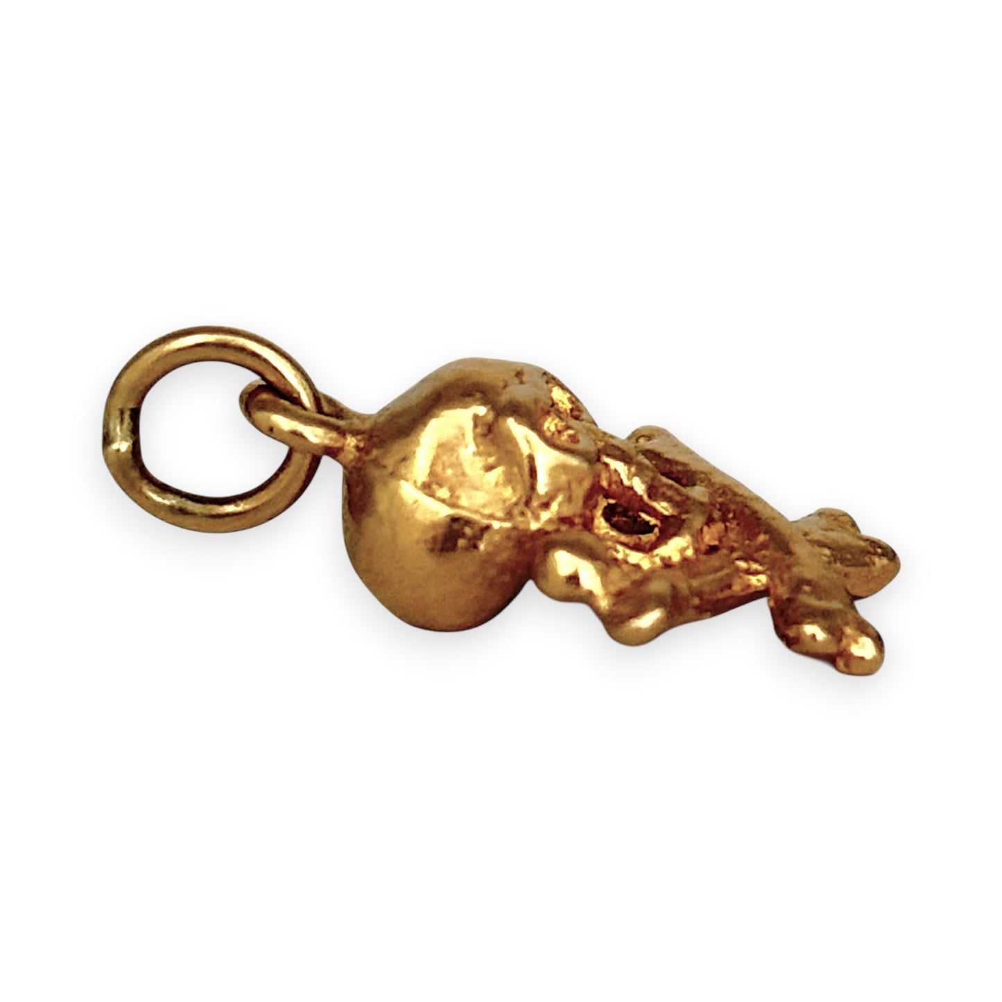 GOLD DEAL | 9K (9ct) Gold Rogue Skull Emblem Pendant/Charm