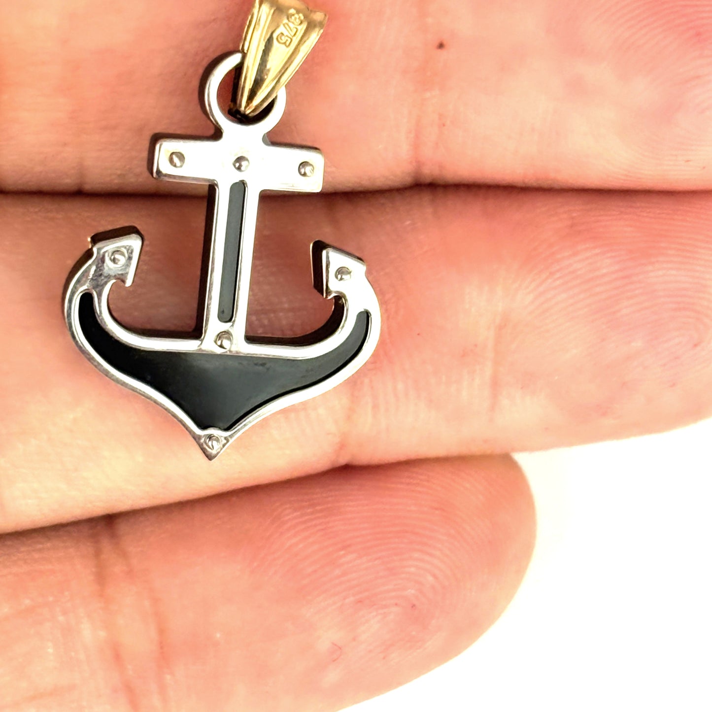 NZGD | 9ct Gold Nautical Prestige Anchor Pendant