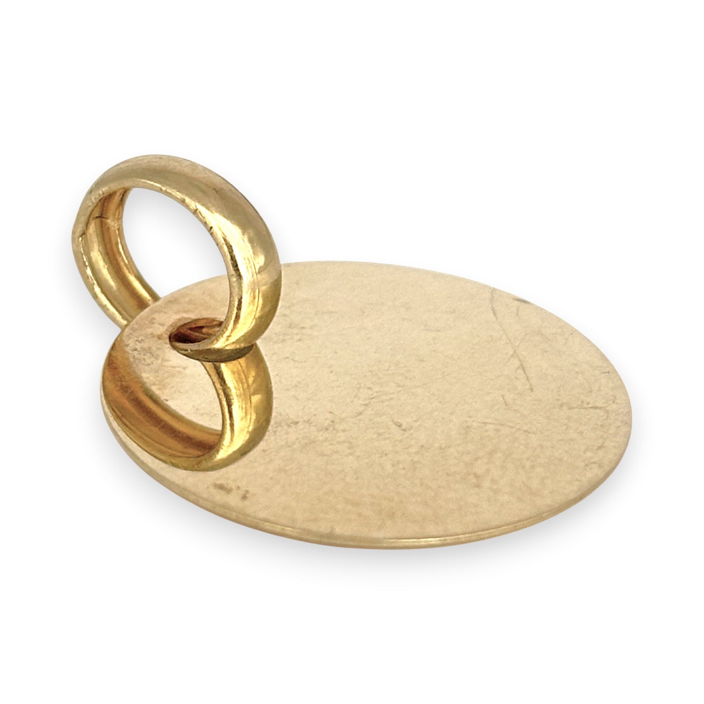NZGD | 9ct Gold Auric Glow Disc Pendant