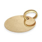 NZGD | 9ct Gold Auric Glow Disc Pendant