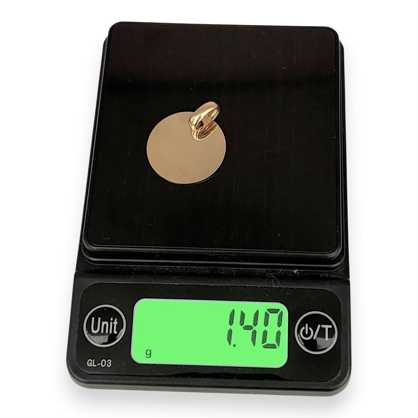 NZGD | 9ct Gold Auric Glow Disc Pendant