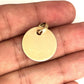NZGD | 9ct Gold Auric Glow Disc Pendant