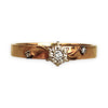 GOLD DEAL | 18ct (18K) Gold & Diamond Dress Ring Size O