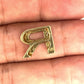 NZGD | 9ct Gold Radiant Initial ‘R’ Pendant