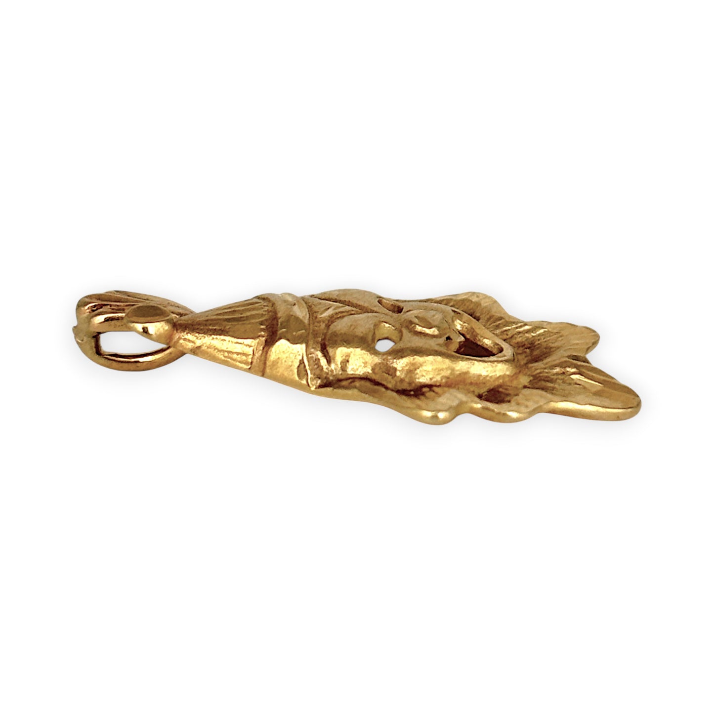 NZGD | 9ct Gold Opulent Masquerade Clown Pendant
