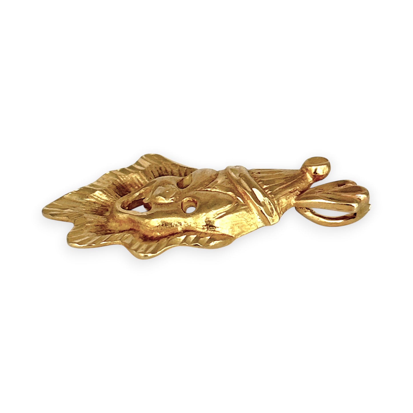 NZGD | 9ct Gold Opulent Masquerade Clown Pendant