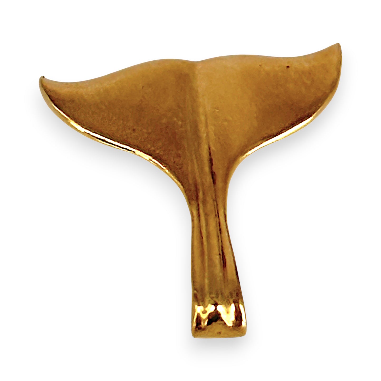 GOLD DEAL | 9kt Gold Ocean Arc Whale Tail Pendant
