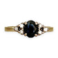 GOLD DEAL | 18K Y/W Gold Sapphire & Diamond, 7 Stone Ring Size M