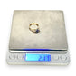 GOLD DEAL | 18K Y/W Gold Sapphire & Diamond, 7 Stone Ring Size M