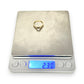 GOLD DEAL | 18ct (18K) Gold Solitaire Diamond 0.25ct Ring Size M1/2