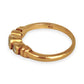 GOLD DEAL | 18ct (18K) Gold Three Stone Diamond Ring Size J. R # 215