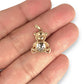 GOLD DEAL | 9kt Gold Golden Heart Teddy Pendant