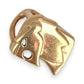 NZGD | 9ct Gold Sovereign Simba Sculpted Lion Pendant