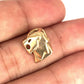 NZGD | 9ct Gold Sovereign Simba Sculpted Lion Pendant