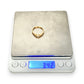 GOLD DEAL | 18ct (18K) Gold Set Of 5 Dazzling Diamond Ring Size Q