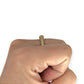 GOLD DEAL | 18ct (18K) Gold Set Of 5 Dazzling Diamond Ring Size Q