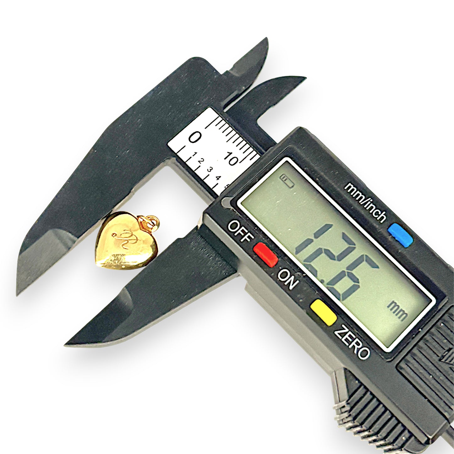 GOLD DEAL | 9kt Gold Dual Embrace Heart Pendant - Letter R