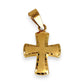 GOLD DEAL | 9kt Gold Radiant Faith Cross Pendant