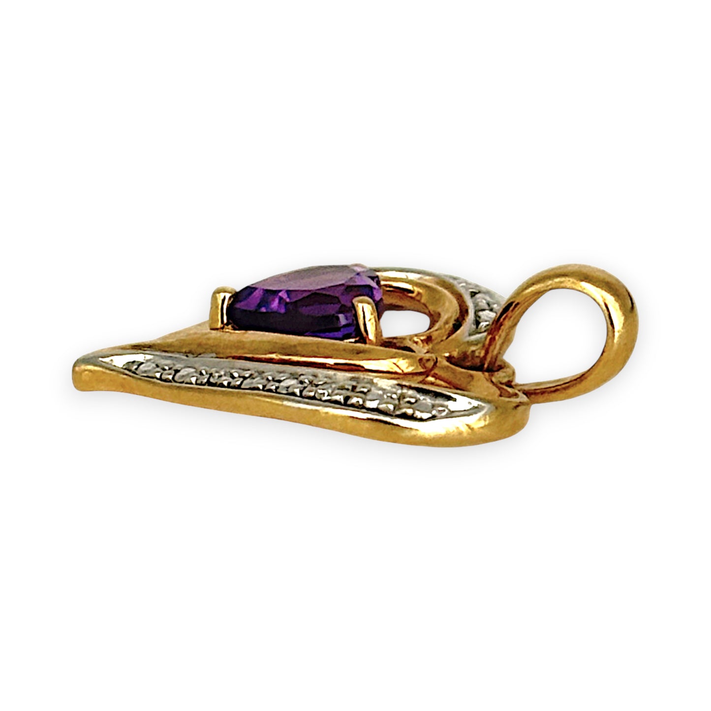 GOLD DEAL | 9kt Gold Violet Embrace Pendant