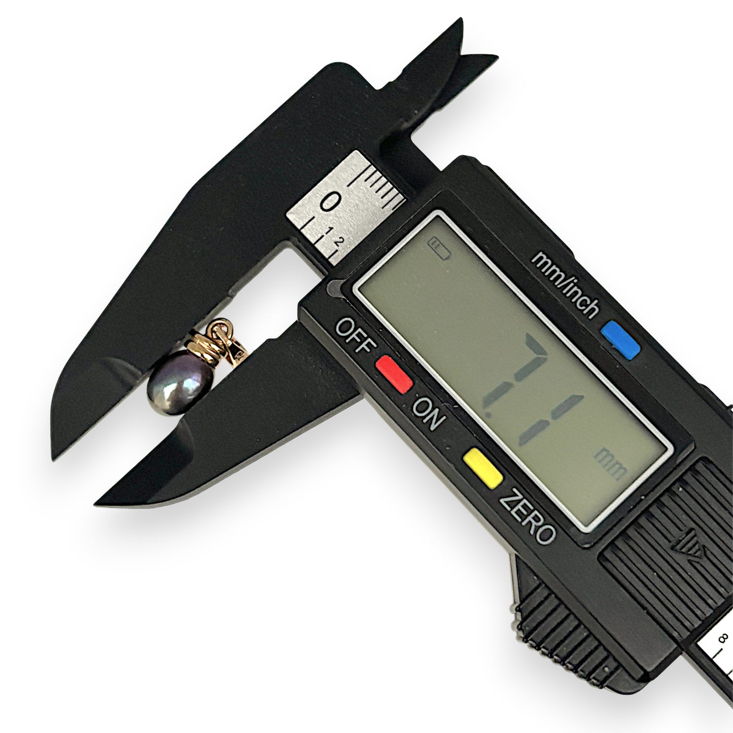 GOLD DEAL | 9kt Gold Midnight Glow – Black Pearl Pendant