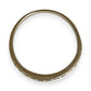 GOLD DEAL | 18ct (18K) Y/W Gold Diamond Band Size L