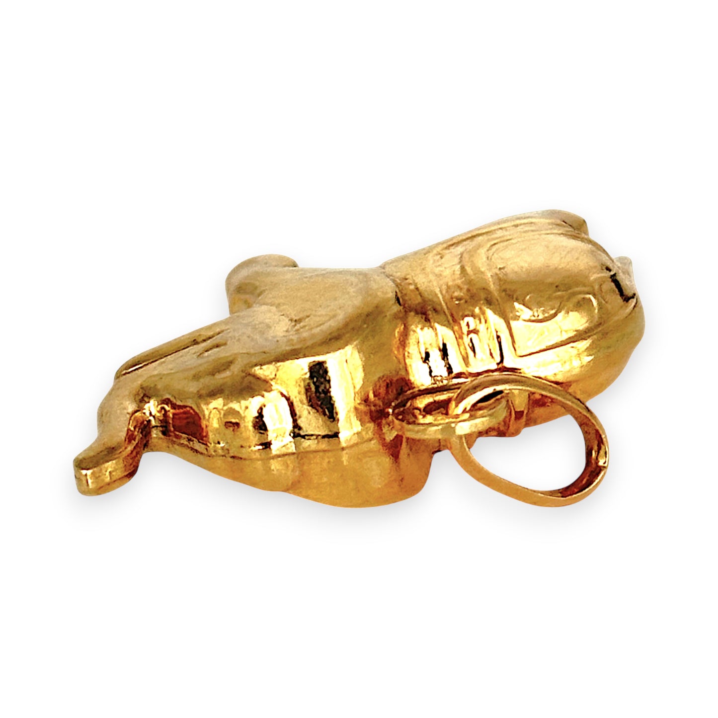 XMAS DEAL | 9kt Gold Tuscan  Elephant Pendant / Charm