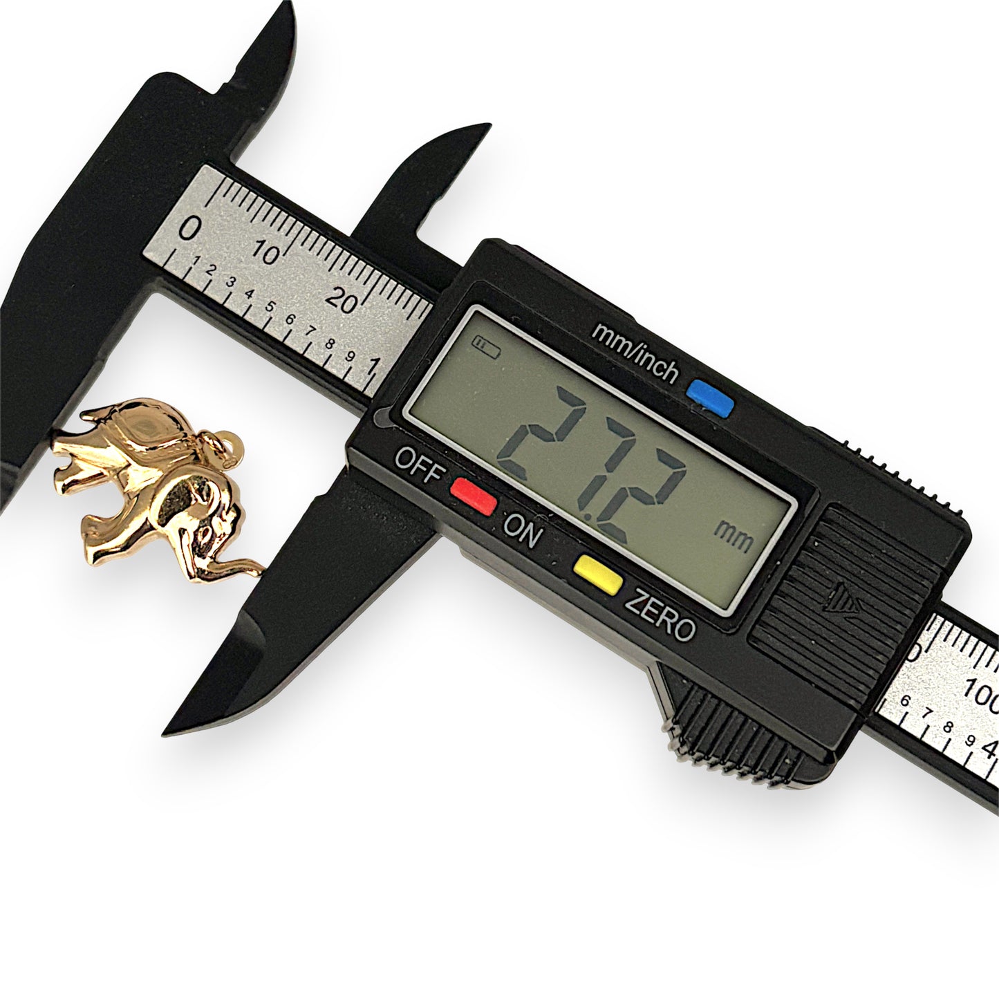 XMAS DEAL | 9kt Gold Tuscan  Elephant Pendant / Charm