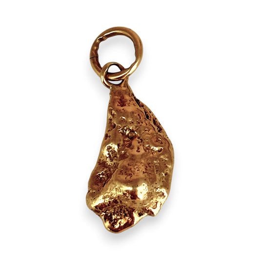 NZGD | 9ct Gold Terra Natural Nugget Pendant