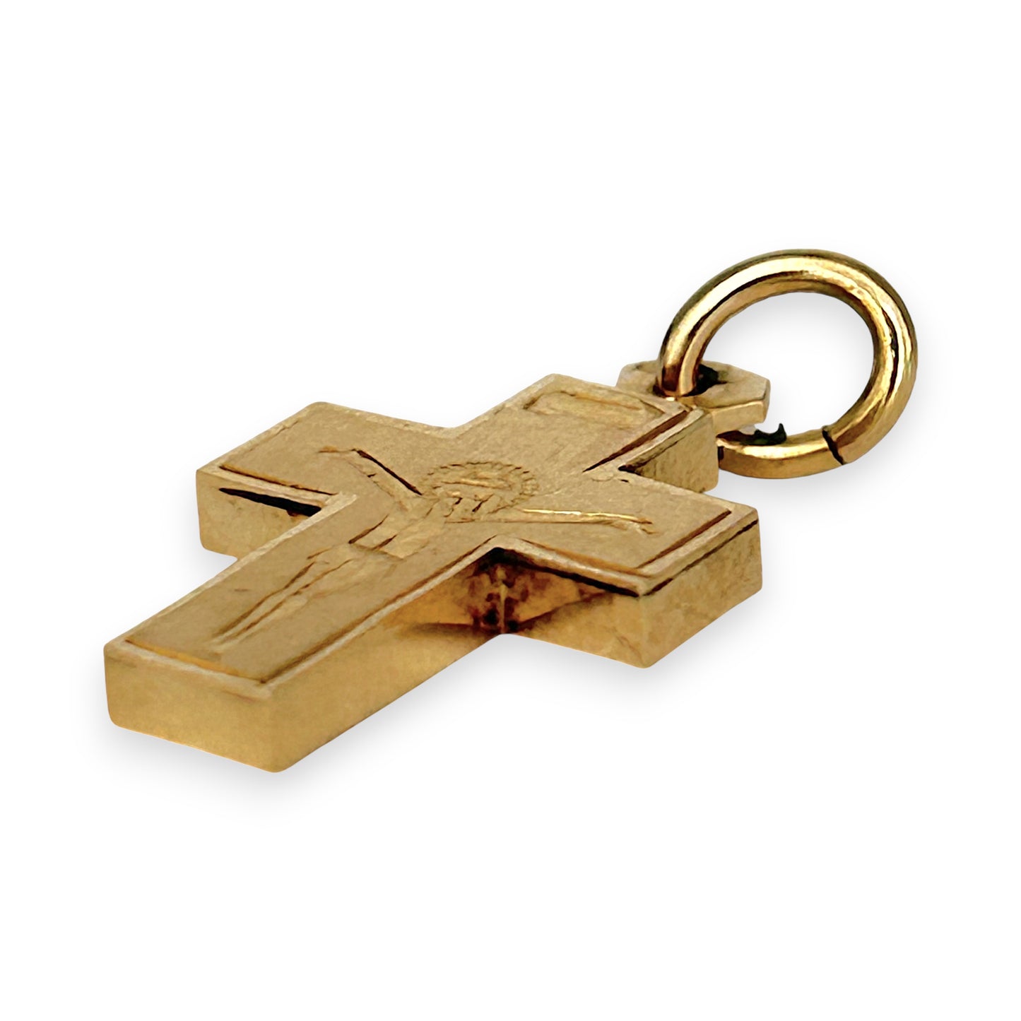 NZGD | 14ct Gold Celestial Devotion Crucifix Pendant