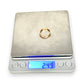 GOLD DEAL | 18ct (18K) Gold Diamond TDW 0.21ct Band Size M