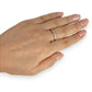 GOLD DEAL | 18ct (18K) Gold Diamond TDW 0.21ct Band Size M