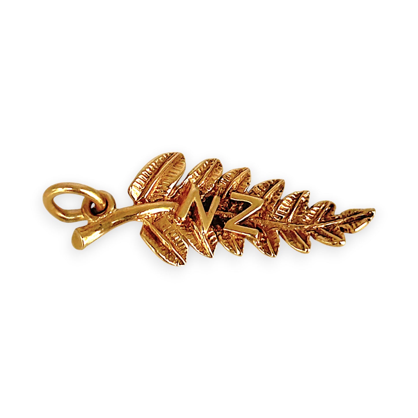 XMAS DEAL | 9kt  Gold NZ Fern Pendant / Charm