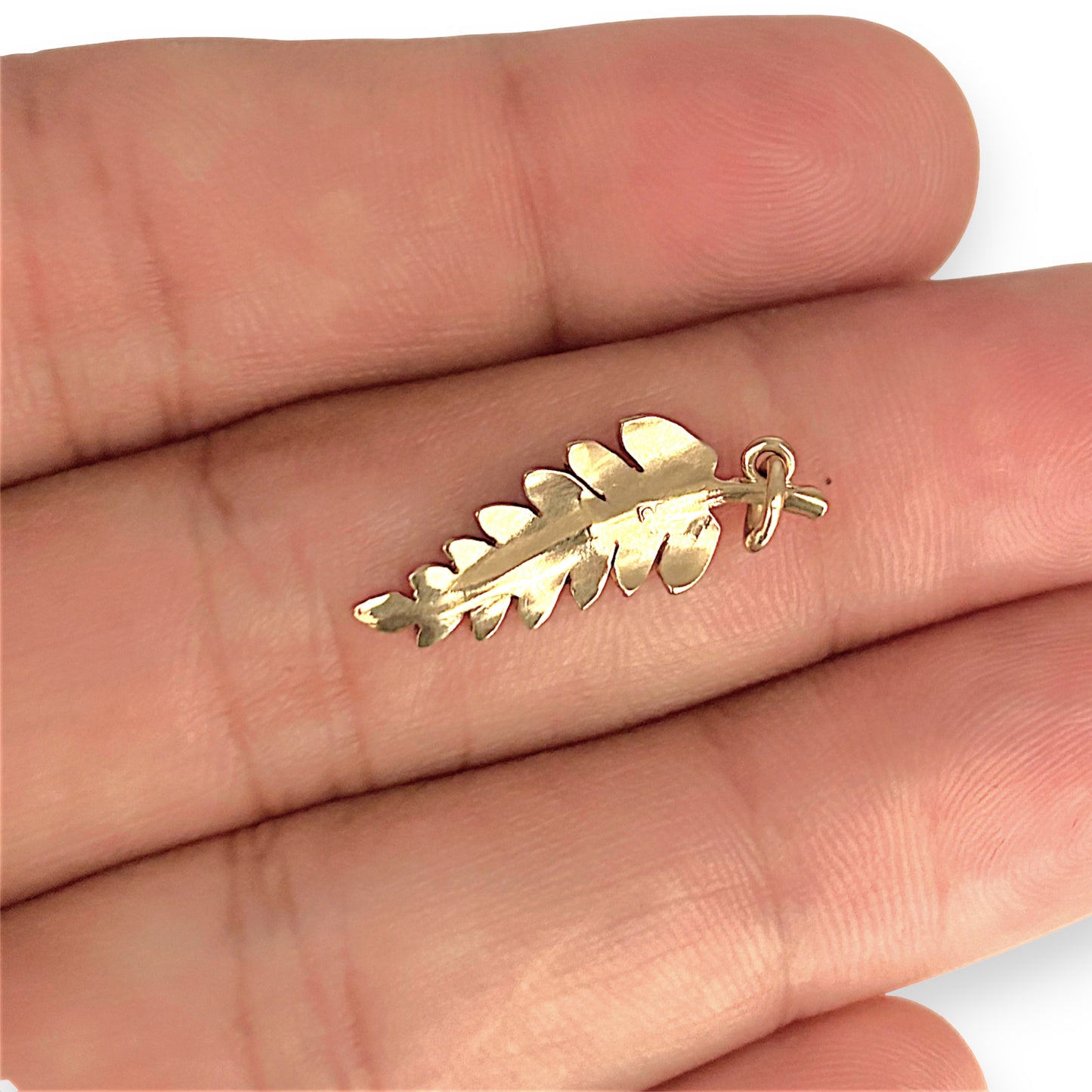 XMAS DEAL | 9kt  Gold NZ Fern Pendant / Charm