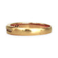 GOLD DEAL | 18ct (18K) Gold Crossover Diamond Ring Size O1/2