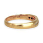 GOLD DEAL | 18ct (18K) Gold Crossover Diamond Ring Size O1/2