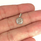 XMAS DEAL | 9kt White Gold Lucent Pendant with Diamonds