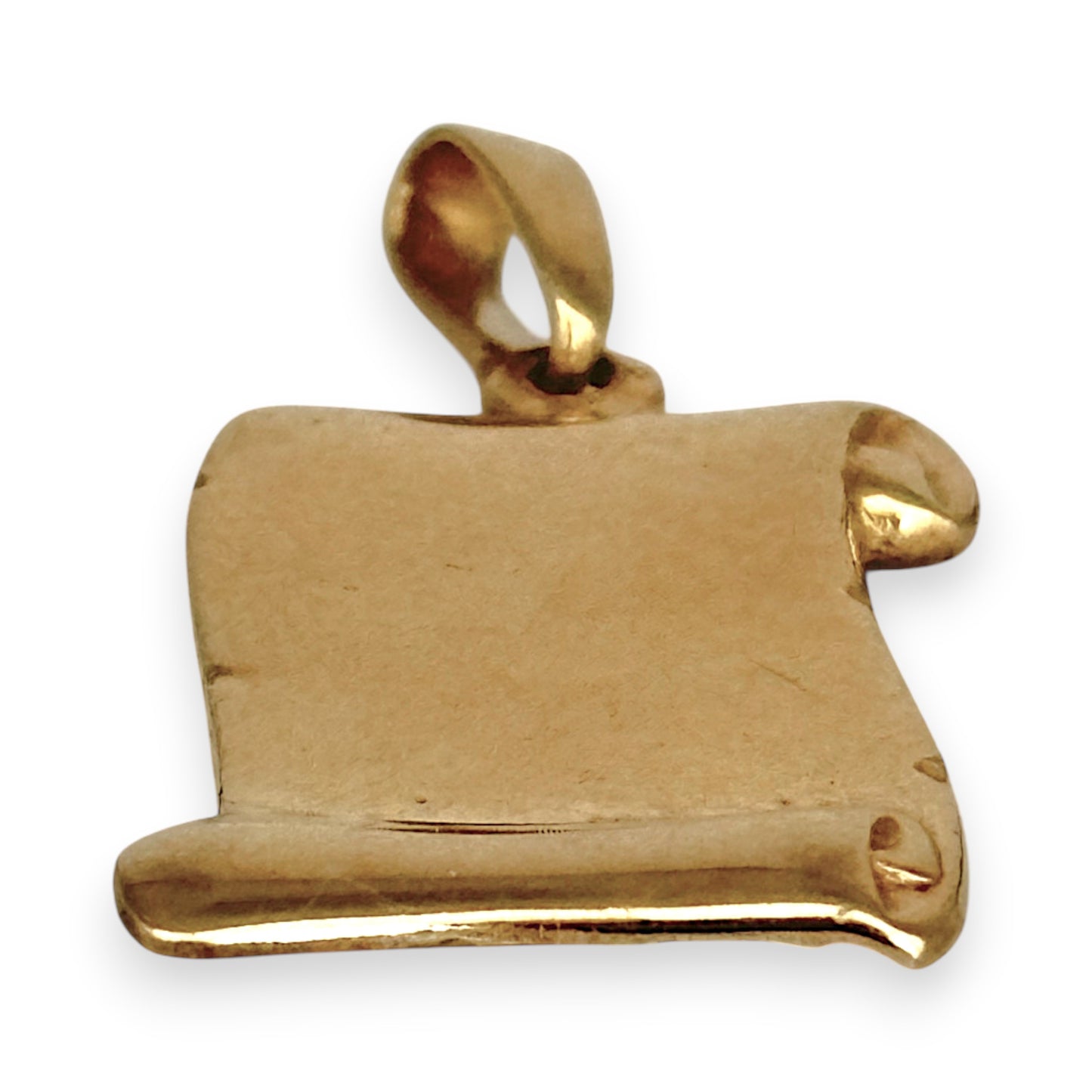 NZGD | 9ct Gold Enchanted Scroll Pendant
