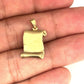 NZGD | 9ct Gold Enchanted Scroll Pendant