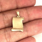 NZGD | 9ct Gold Enchanted Scroll Pendant