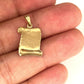 NZGD | 9ct Gold Enchanted Scroll Pendant
