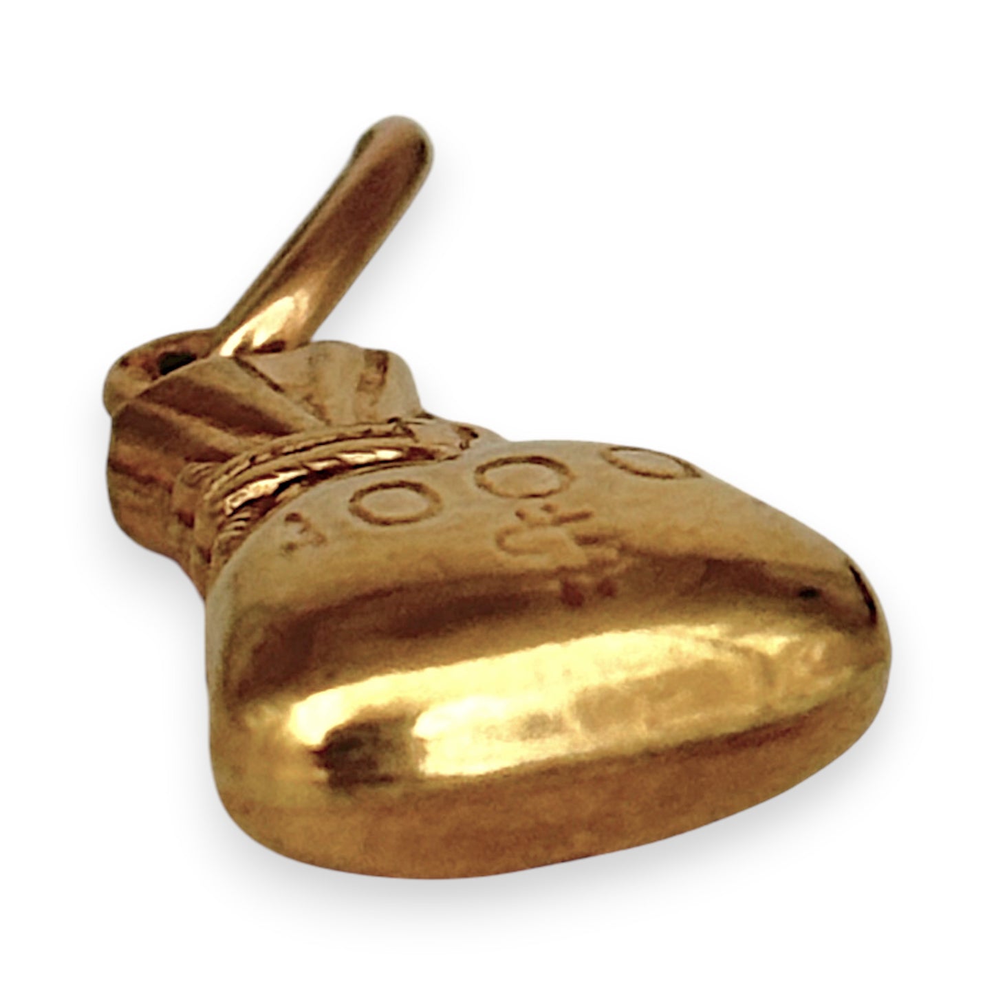 NZGD | 9ct Gold Money Bag Pendant/Charm
