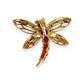 XMAS DEAL | 9kt Gold Crimson Flight Pendant - Dragon Fly