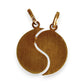 GOLD DEAL | 9kt Gold Yin Yang Pendant