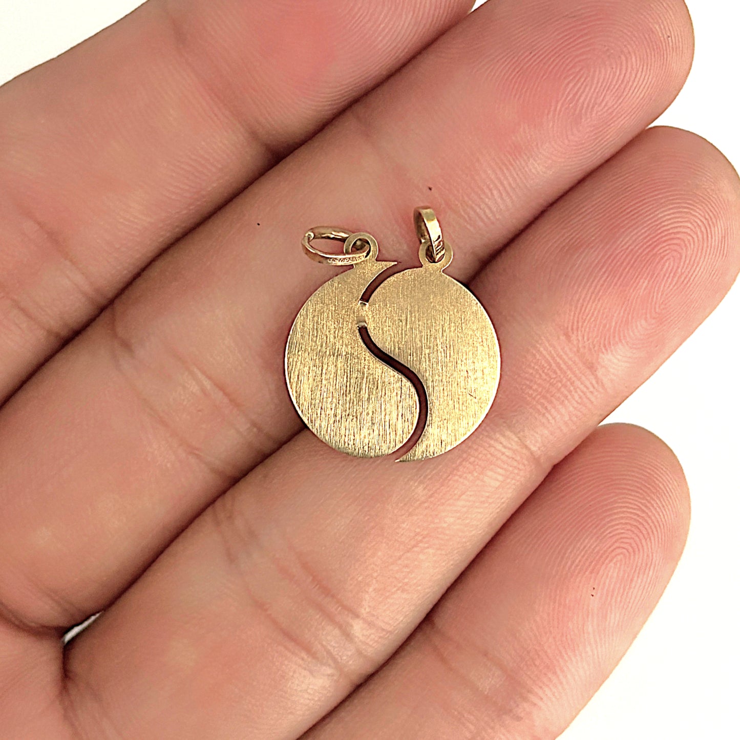 GOLD DEAL | 9kt Gold Yin Yang Pendant